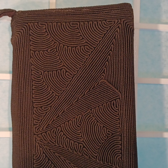 Vintage Normandie hand bag chocolate brown 5503 - Picture 7 of 12